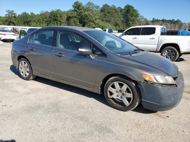 1HGFA16566L039815 - 2006 HONDA CIVIC LX GRAY photo 4