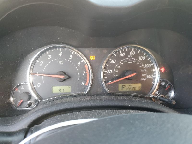 2T1BU4EE5BC624197 - 2011 TOYOTA COROLLA BASE 黑色 照片 9