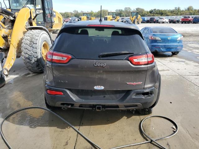 1C4PJMBS0HW602472 - 2017 JEEP CHEROKEE TRAILHAWK GRAY photo 6