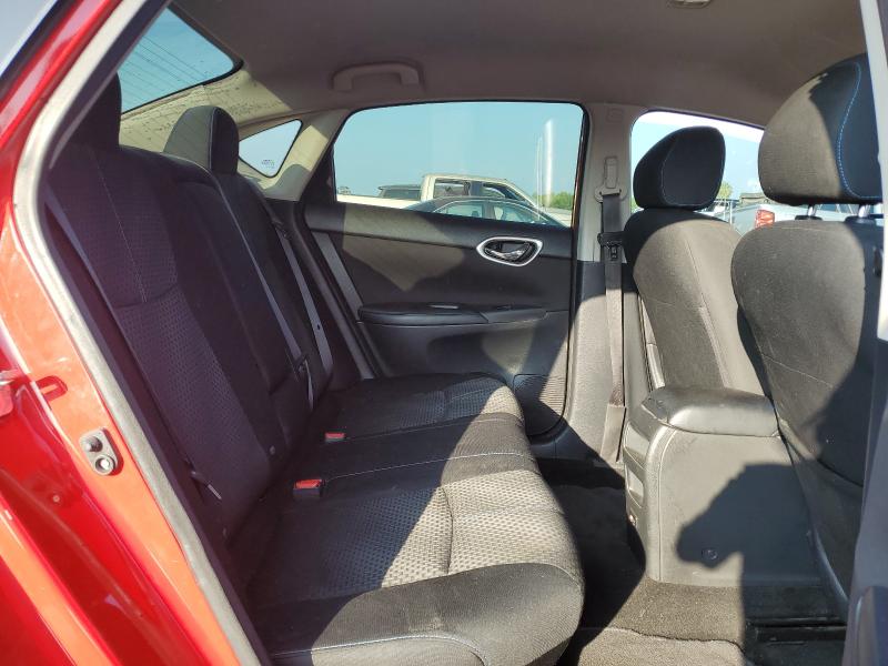 3N1AB7AP4KY299619 - 2019 NISSAN SENTRA S RED photo 10