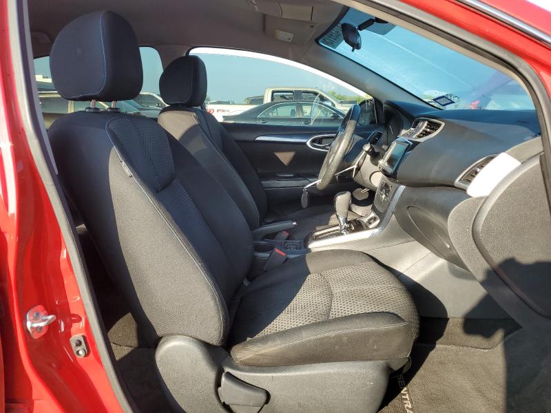 3N1AB7AP4KY299619 - 2019 NISSAN SENTRA S RED photo 7