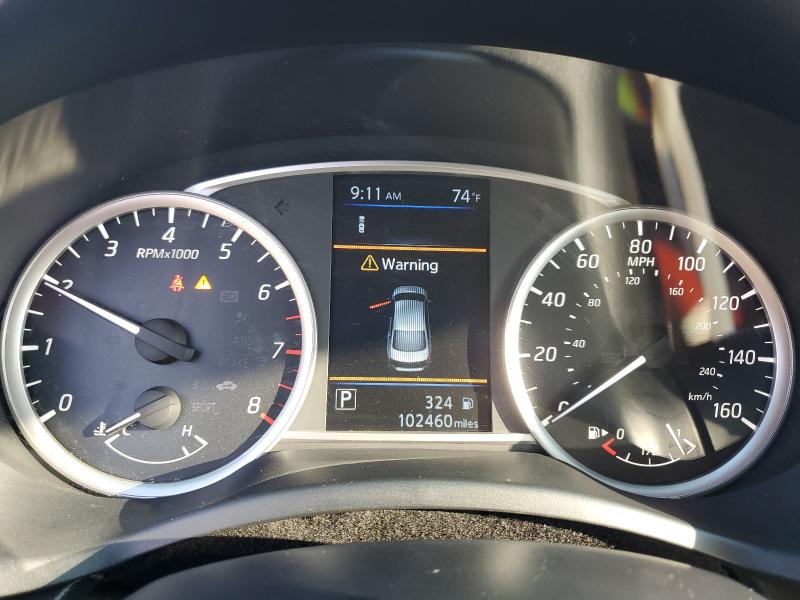 3N1AB7AP4KY299619 - 2019 NISSAN SENTRA S RED photo 9