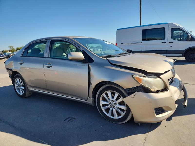 1NXBU40E59Z077979 - 2009 TOYOTA COROLLA BASE Beige Foto 4