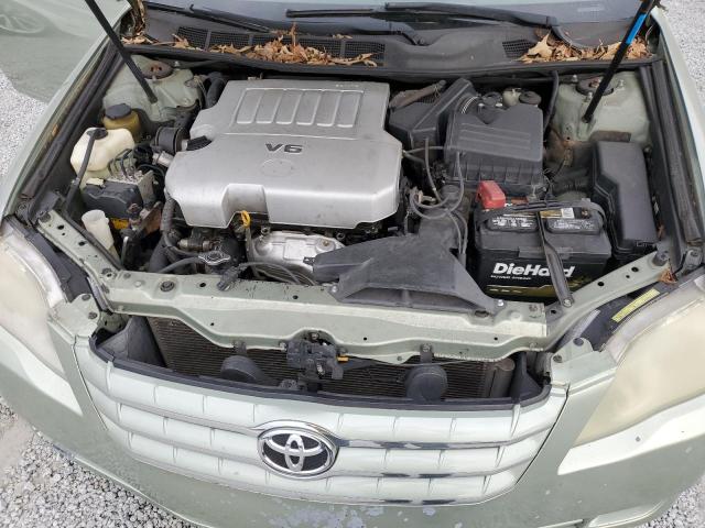 4T1BK36B26U105939 - 2006 TOYOTA AVALON XL 绿色 照片 11