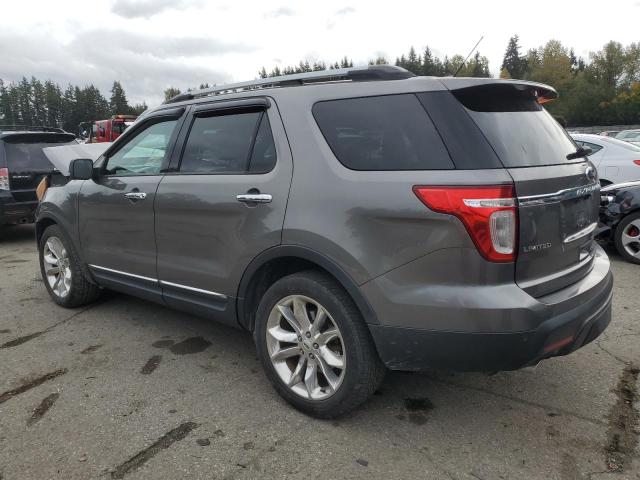 1FMHK8F89CGA37029 - 2012 FORD EXPLORER LIMITED GRAY photo 2