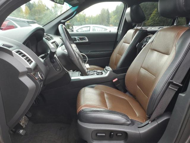 1FMHK8F89CGA37029 - 2012 FORD EXPLORER LIMITED GRAY photo 7