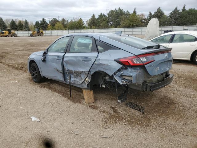 19XFL2H80NE018634 - 2022 HONDA CIVIC SPORT GRAY photo 2