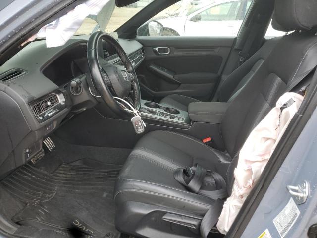 19XFL2H80NE018634 - 2022 HONDA CIVIC SPORT GRAY photo 7