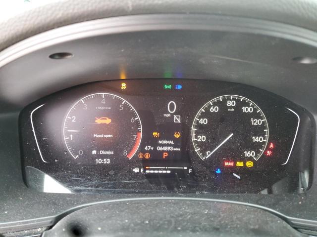 19XFL2H80NE018634 - 2022 HONDA CIVIC SPORT GRAY photo 9