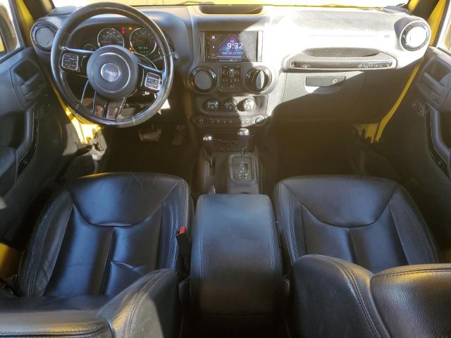 1C4HJWEG9FL736449 - 2015 JEEP WRANGLER U SAHARA YELLOW photo 8