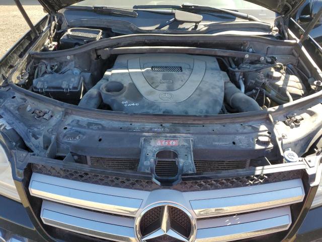 4JGBF7BE7BA732384 - 2011 MERCEDES-BENZ GL 450 4MATIC BLACK photo 12