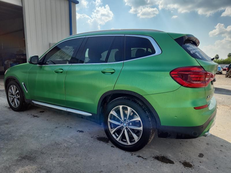5UXTR9C55KLE11170 - 2019 BMW X3 XDRIVE30I GREEN photo 2