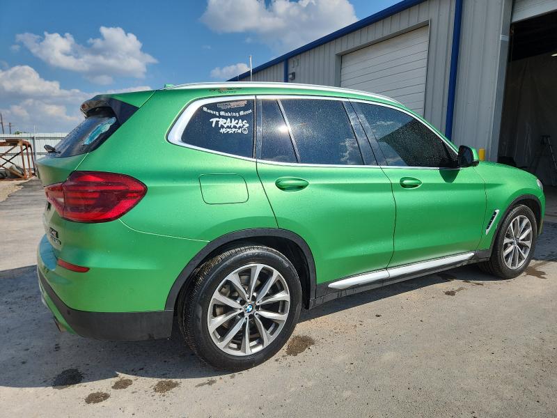 5UXTR9C55KLE11170 - 2019 BMW X3 XDRIVE30I GREEN photo 3