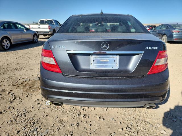 WDDGF8BB8AF375973 - 2010 MERCEDES-BENZ C 300 4MATIC BLACK photo 6