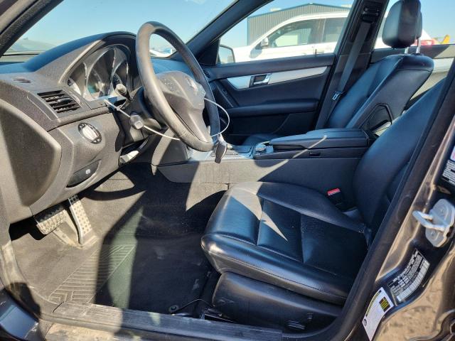WDDGF8BB8AF375973 - 2010 MERCEDES-BENZ C 300 4MATIC BLACK photo 7