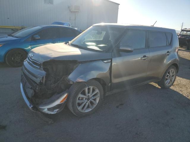 KNDJP3A55J7575215 - 2018 KIA SOUL + GRAY photo 1