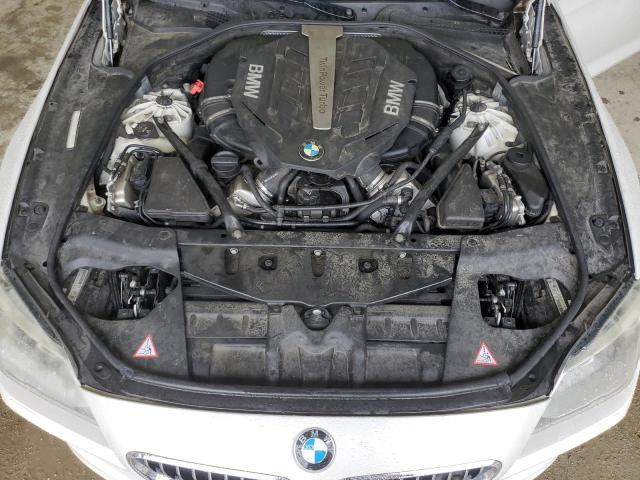 WBA6B4C53ED099073 - 2014 BMW 650 XI GRAN COUPE WHITE photo 11