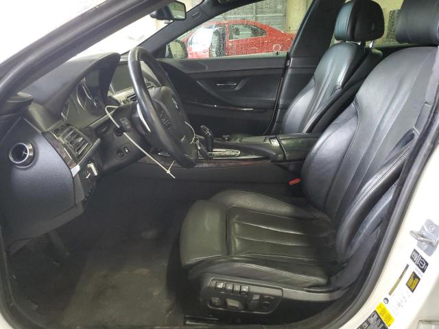 WBA6B4C53ED099073 - 2014 BMW 650 XI GRAN COUPE WHITE photo 7