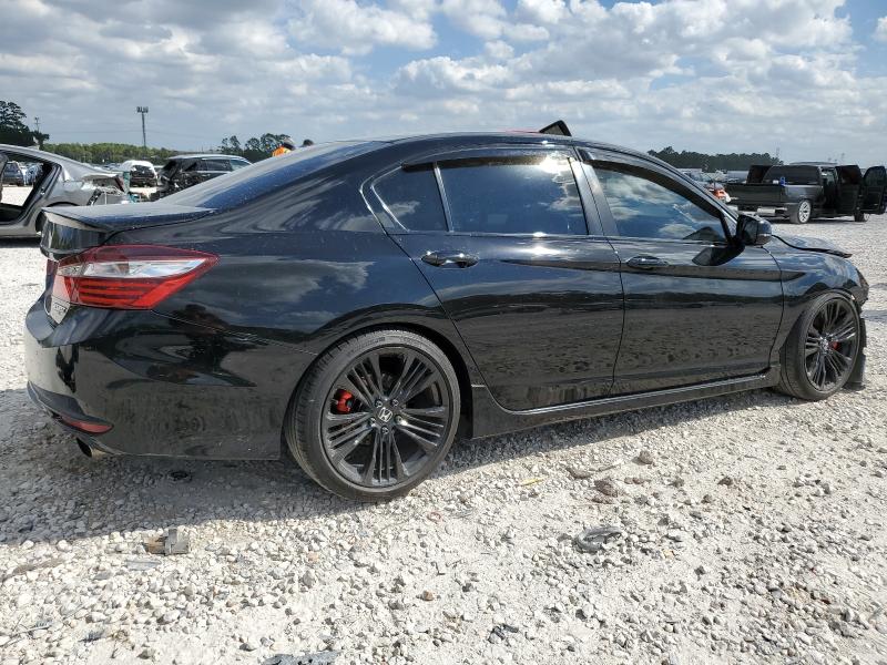 1HGCR2F58HA263720 - 2017 HONDA ACCORD SPORT BLACK photo 3