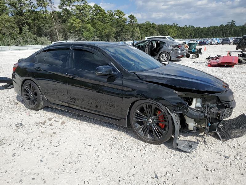 1HGCR2F58HA263720 - 2017 HONDA ACCORD SPORT BLACK photo 4