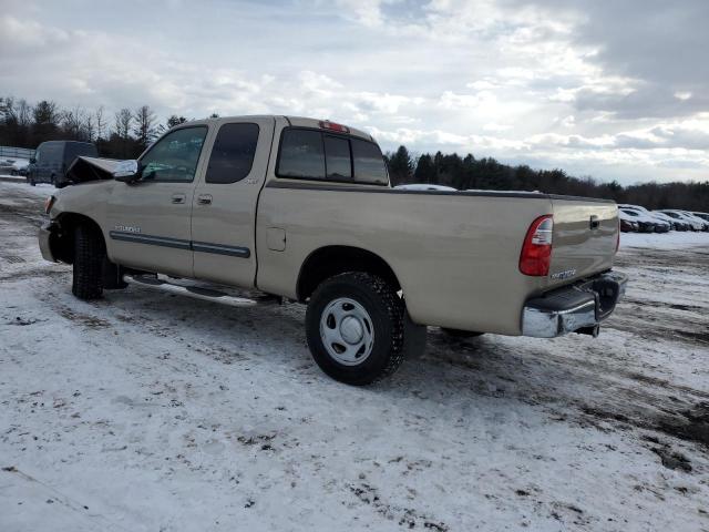 5TBRU34115S451144 - 2005 TOYOTA TUNDRA ACCESS CAB SR5 TAN photo 2