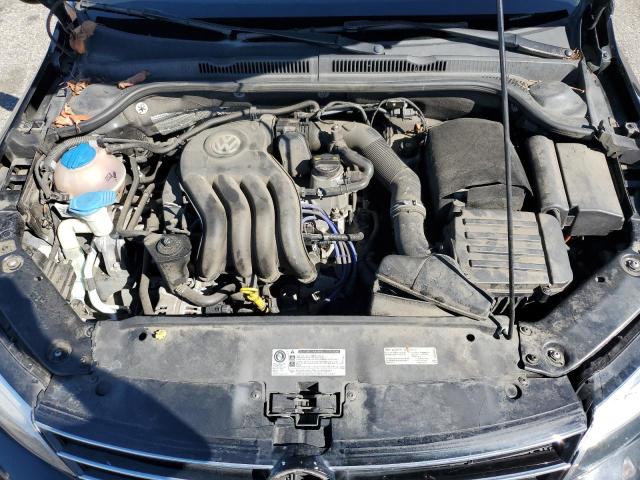 3VW2K7AJ1FM260168 - 2015 VOLKSWAGEN JETTA BASE Schwarz Foto 11