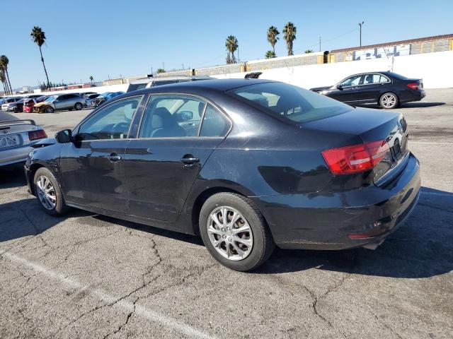 3VW2K7AJ1FM260168 - 2015 VOLKSWAGEN JETTA BASE Schwarz Foto 2