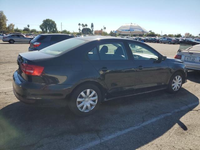 3VW2K7AJ1FM260168 - 2015 VOLKSWAGEN JETTA BASE Schwarz Foto 3