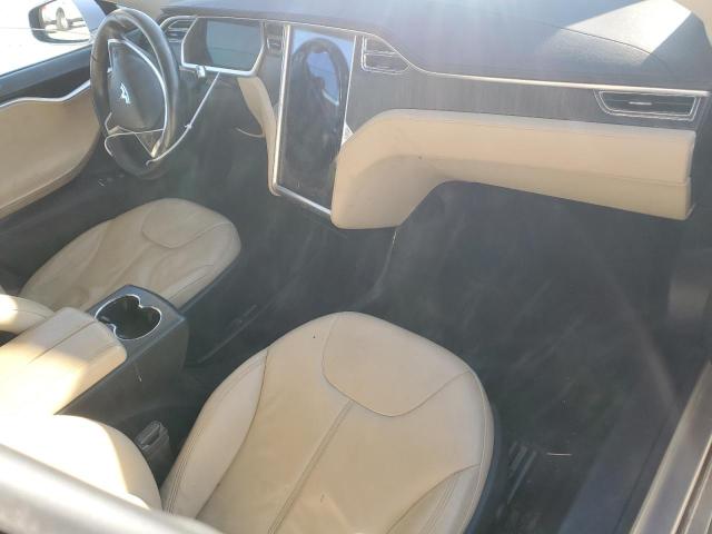 5YJSA1DNXDFP04134 - 2013 TESLA MODEL S SILVER photo 8