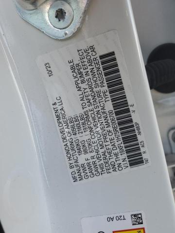 19XFL1H75RE006700 - 2024 HONDA CIVIC EXL 白色 照片 12