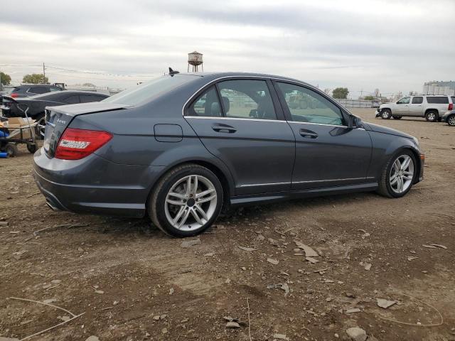 WDDGF8AB8DA791881 - 2013 MERCEDES-BENZ C 300 4MATIC GRAY photo 3
