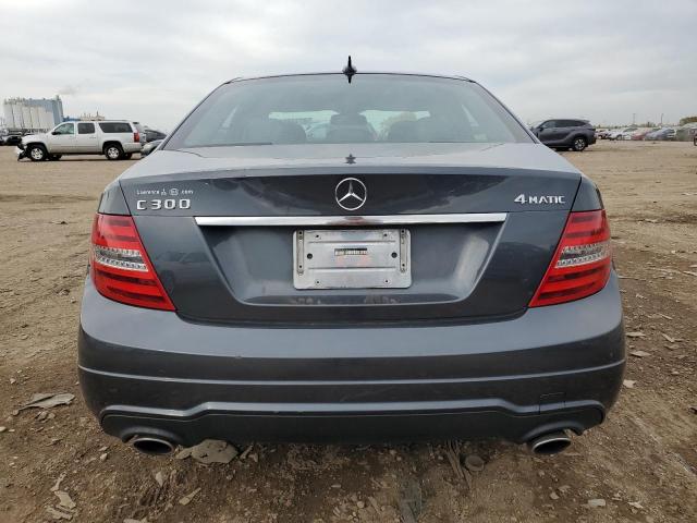 WDDGF8AB8DA791881 - 2013 MERCEDES-BENZ C 300 4MATIC GRAY photo 6