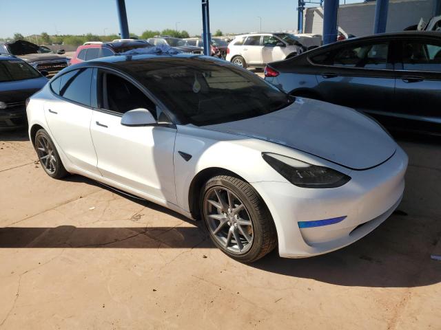 5YJ3E1EA9PF413939 - 2023 TESLA MODEL 3 WHITE photo 4