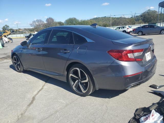 1HGCV2F36KA006184 - 2019 HONDA ACCORD SPORT GRAY photo 2