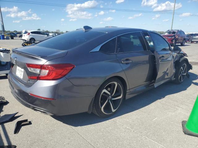 1HGCV2F36KA006184 - 2019 HONDA ACCORD SPORT GRAY photo 3
