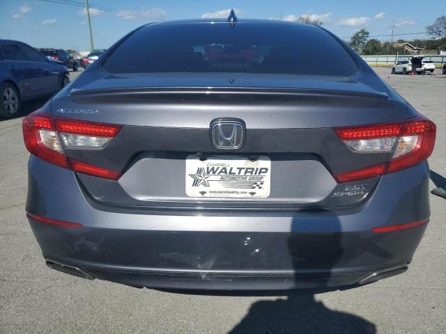 1HGCV2F36KA006184 - 2019 HONDA ACCORD SPORT GRAY photo 6