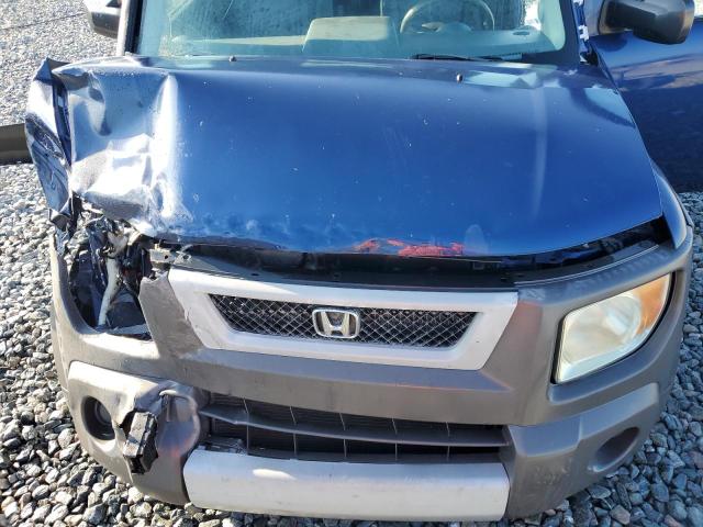 5J6YH28503L014209 - 2003 HONDA ELEMENT EX BLUE photo 11