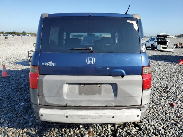 5J6YH28503L014209 - 2003 HONDA ELEMENT EX BLUE photo 6