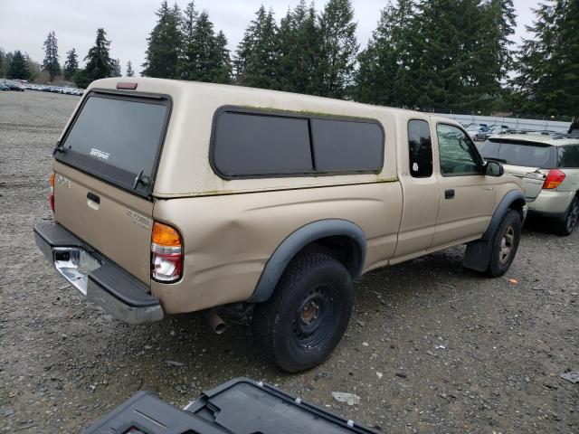 5TESM92N34Z364154 - 2004 TOYOTA TACOMA XTRACAB PRERUNNER ოქროსფერი ფოტო 3