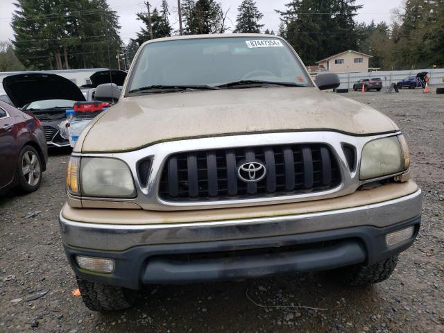 5TESM92N34Z364154 - 2004 TOYOTA TACOMA XTRACAB PRERUNNER ოქროსფერი ფოტო 5