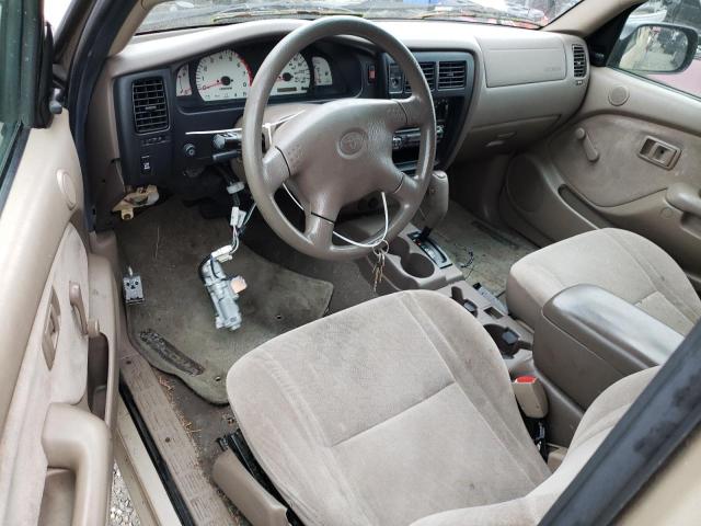 5TESM92N34Z364154 - 2004 TOYOTA TACOMA XTRACAB PRERUNNER ოქროსფერი ფოტო 8