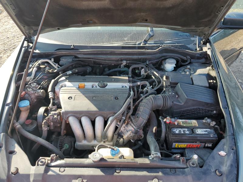 1HGCM568X5A144105 - 2005 HONDA ACCORD EX GREEN photo 11