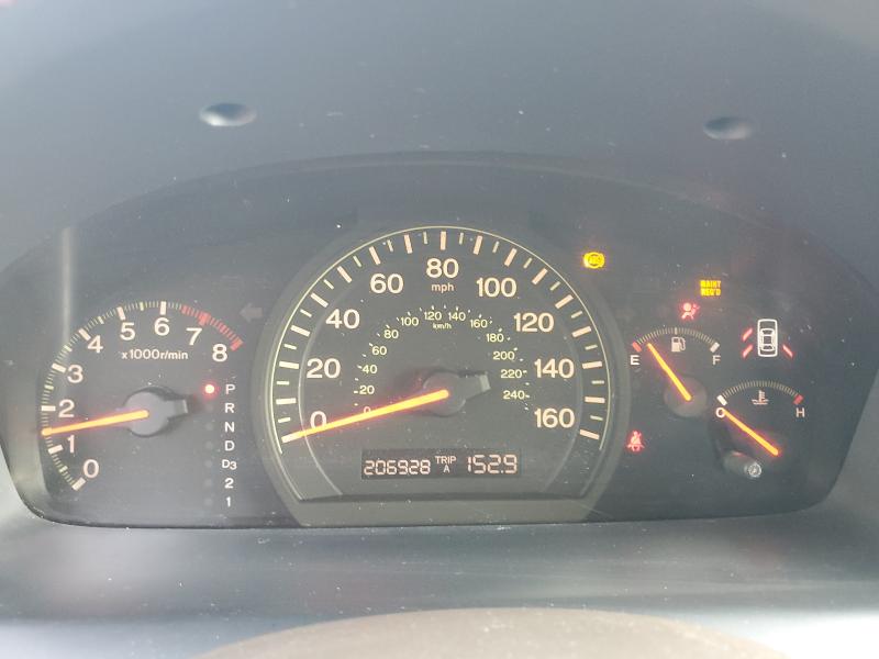 1HGCM568X5A144105 - 2005 HONDA ACCORD EX GREEN photo 9