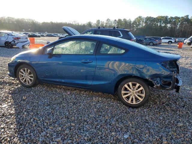 2HGFG3B16CH533565 - 2012 HONDA CIVIC EXL ლურჯი ფოტო 2