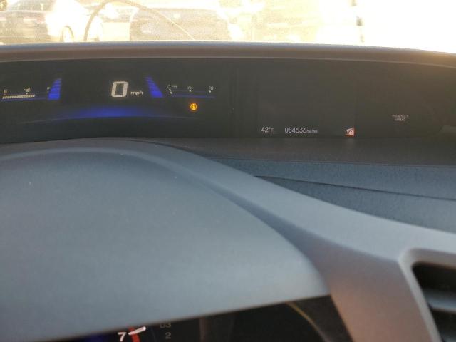 2HGFG3B16CH533565 - 2012 HONDA CIVIC EXL ლურჯი ფოტო 9
