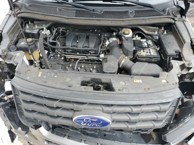 1FM5K8AR8JGA73522 - 2018 FORD EXPLORER POLICE INTERCEPTOR GRAY photo 12