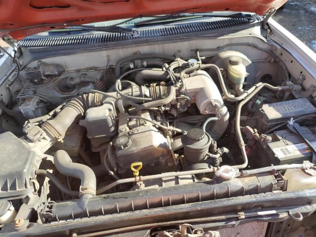 5TEWM72N03Z172176 - 2003 TOYOTA TACOMA XTRACAB ვერცხლისფერი ფოტო 11