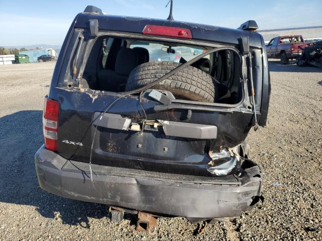 1J4PN3GK8BW512785 - 2011 JEEP LIBERTY RENEGADE BLACK photo 6