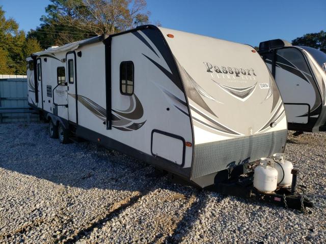 4YDT33522HK413390 - 2017 KEYSTONE PASSPORT WHITE photo 1