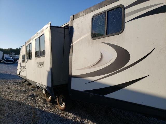 4YDT33522HK413390 - 2017 KEYSTONE PASSPORT WHITE photo 3